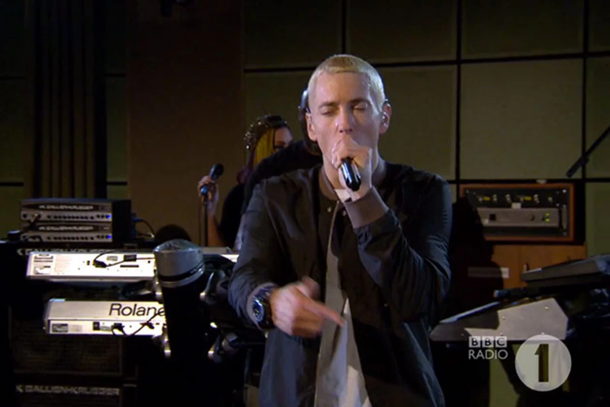 Watch Eminem Perform 'Stan' with a Live Band on BBC Radio 1