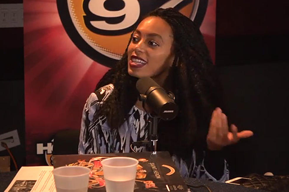 Solange Talks Beating Up Bullies, Motherhood With Angie Martinez