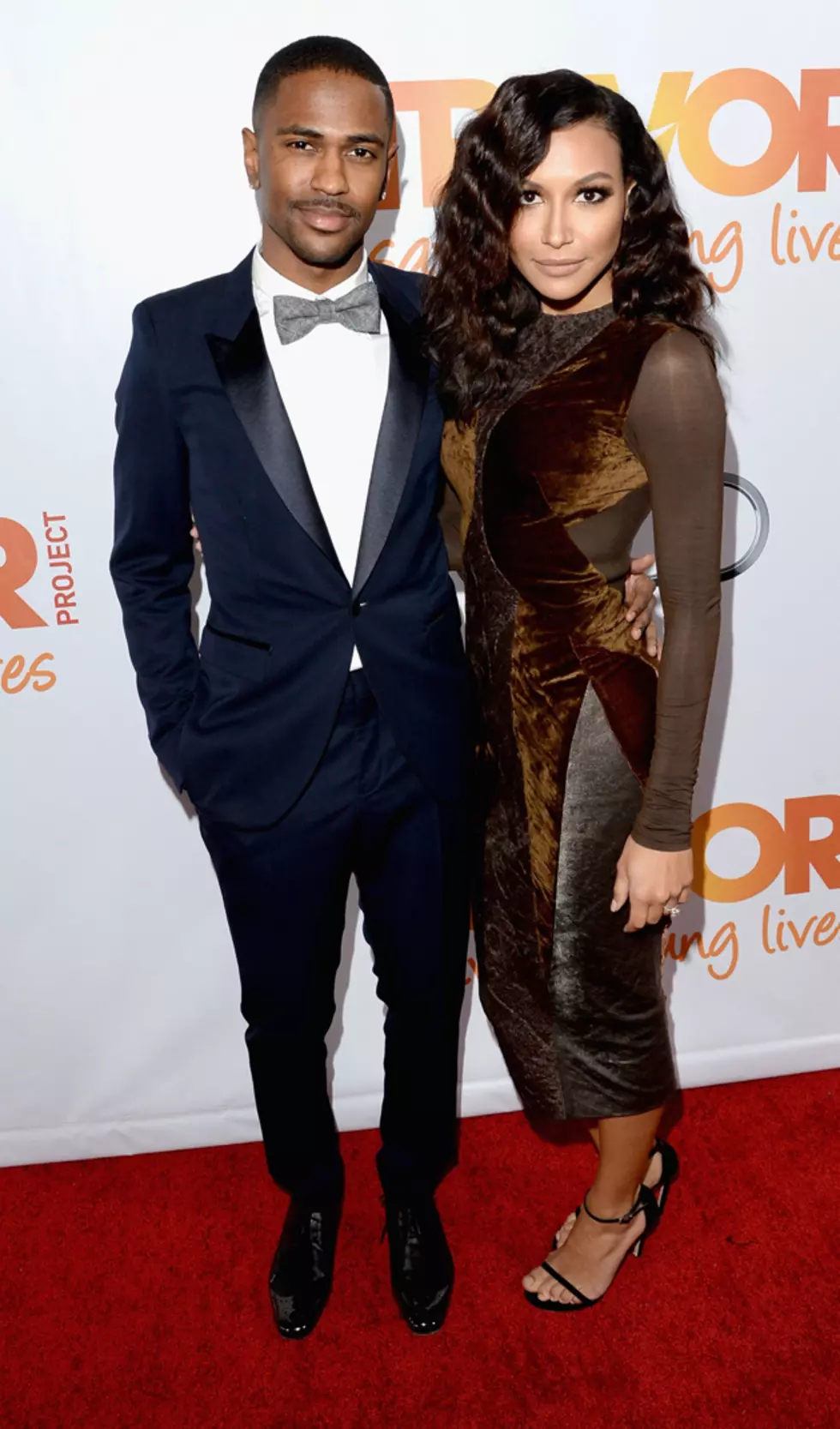 Big Sean and Naya Rivera Make First Appearance Since Engagement Announcement