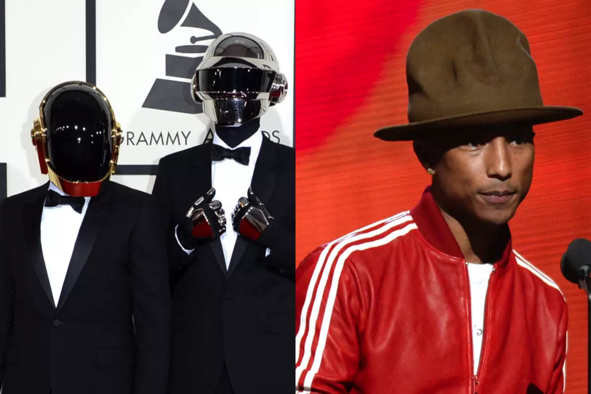 Daft Punk, Pharrell Williams & Nile Rodgers Win Best Pop/Duo Group