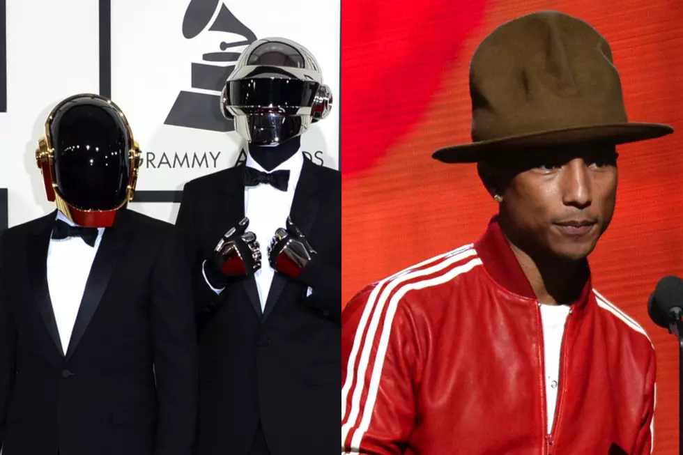 Daft Punk, Pharrell & Nile Rodgers Win 2014 Grammy Award for Best Pop/Duo Group Performance