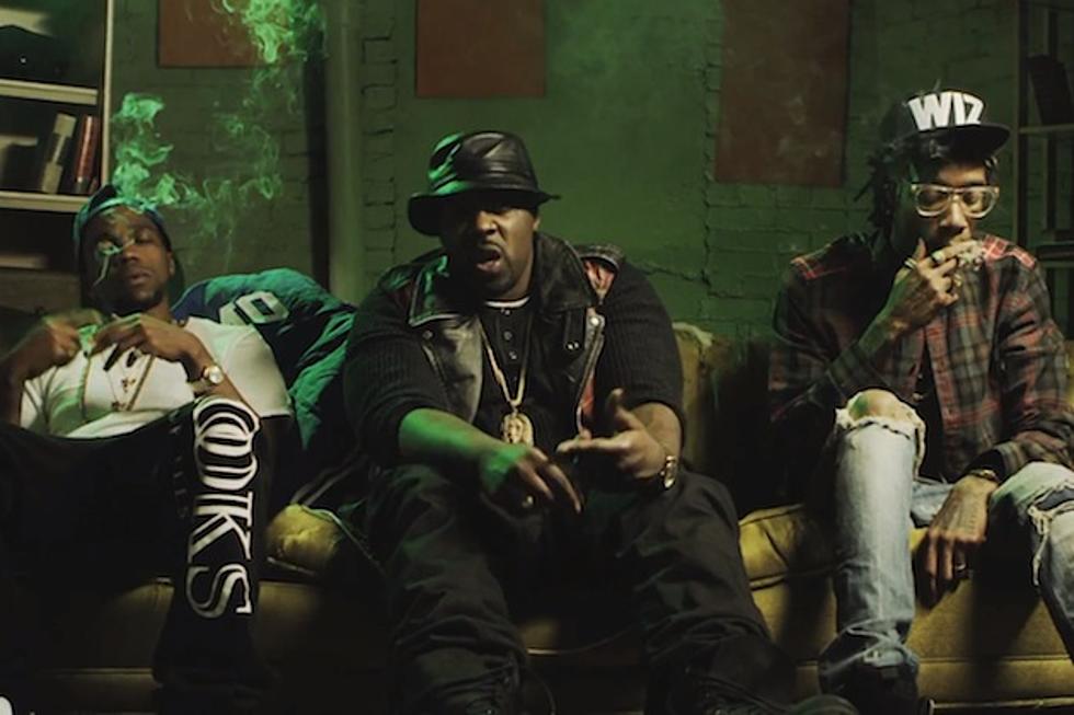 Smoke DZA, Wiz Khalifa & Curren$y Light Up in 'Legends in the Making' Video