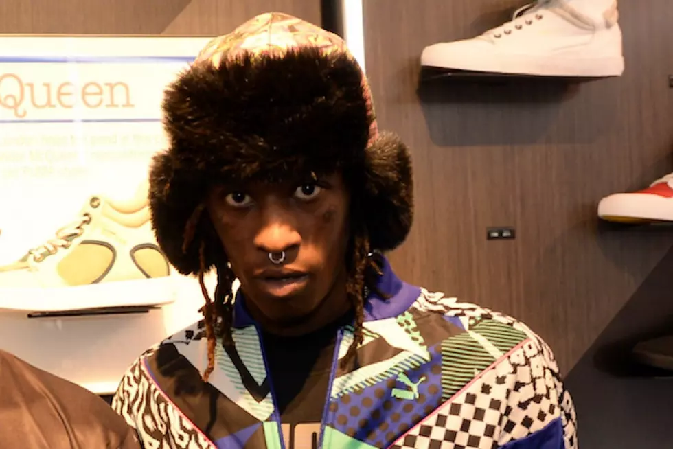 Young Thug Pours Cough Syrup On His Ice Cream Cone [VIDEO]