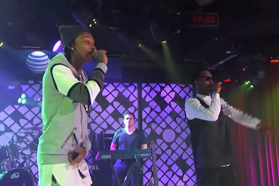 Juicy J, Wiz Khalifa Perform on 'Jimmy Kimmel Live'