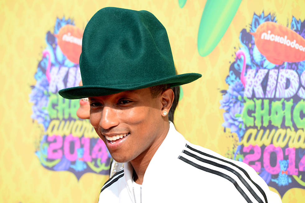 Pharrell Williams Gets Slimed at 2014 Kids’ Choice Awards [VIDEO]