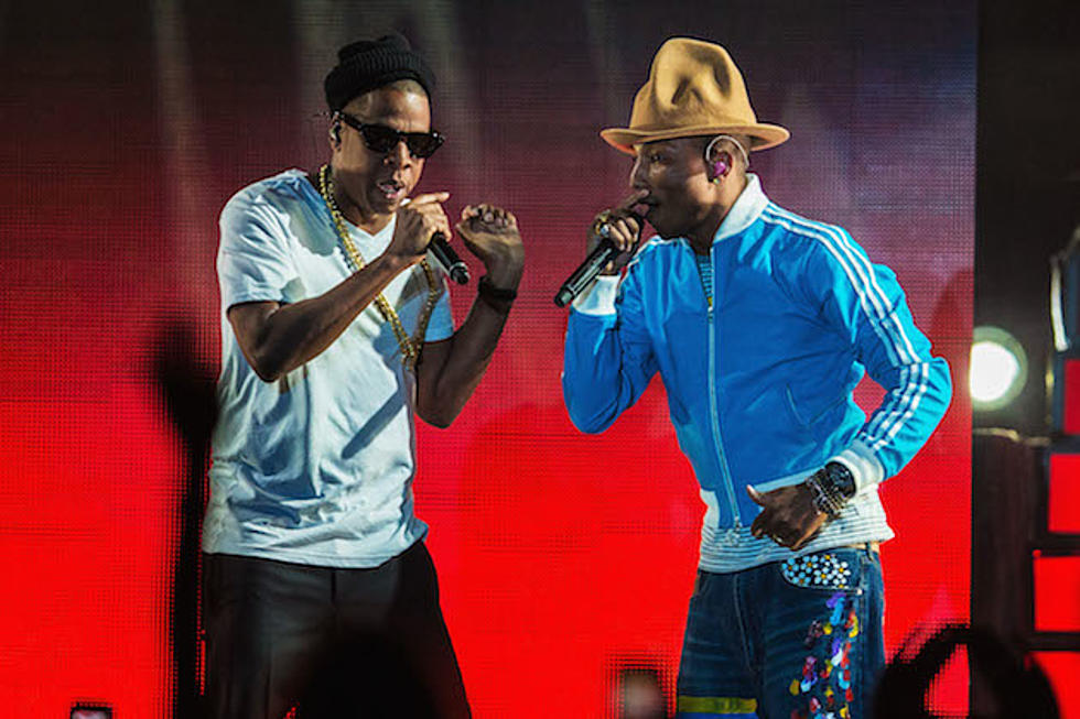 Pharrell Williams Brings Out Jay Z, T.I. and Usher at Coachella 2014