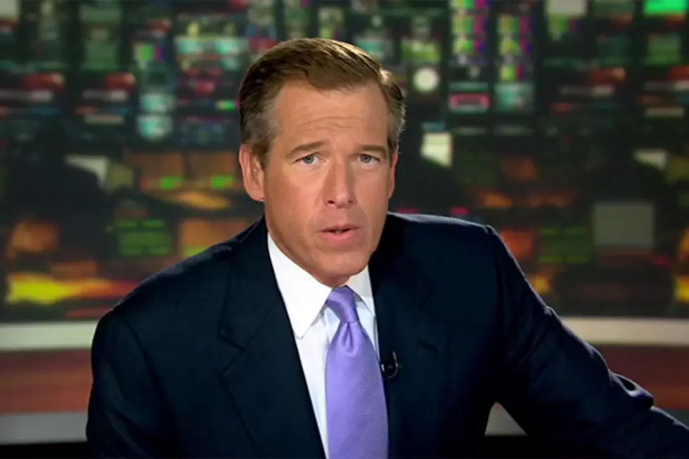 Brian Williams Sharpens Rap Skills!