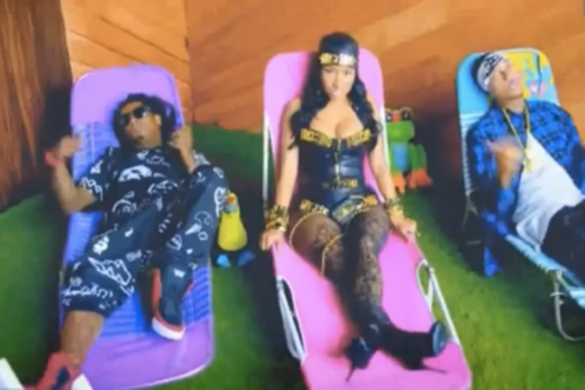 Lil Wayne, Nicki Minaj and Tyga Get Crazy in 'Senile' Video.