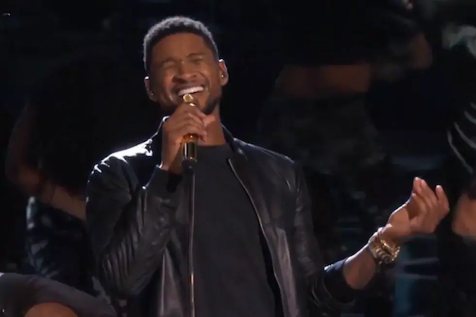 Usher Performs ‘Good Kisser!