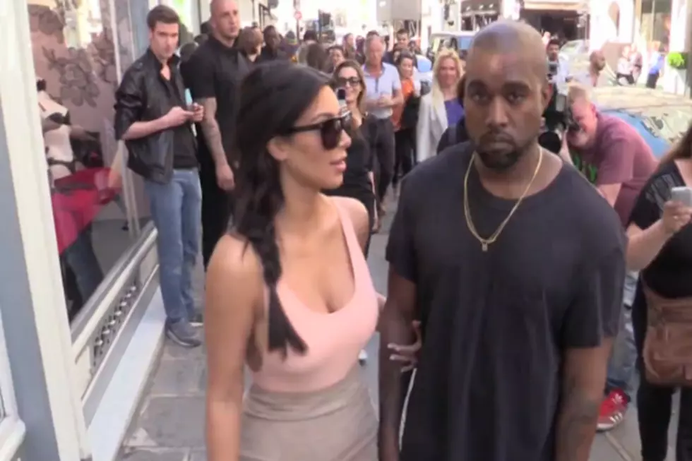 Kanye West Checks Paparazzi for Underwear Comment Aimed at Kim Kardashian [VIDEO]