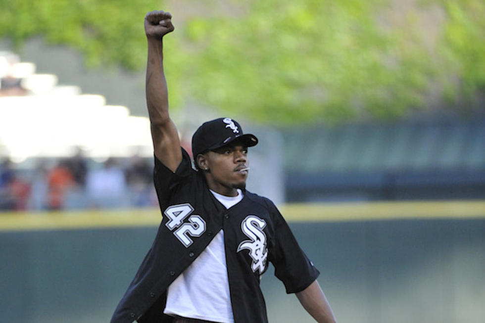 Chance The Rapper Throws First Pitch at Chicago White Sox Game [VIDEO]