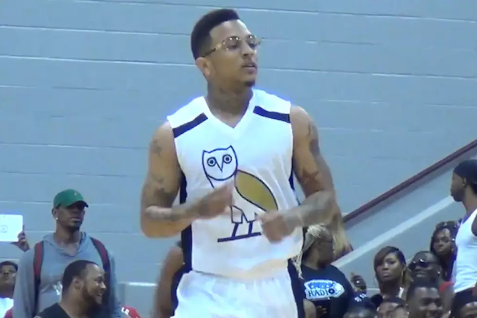 Kirko Bangz Shows Off Basketball Skills at Drake's HAW Celebrity Game