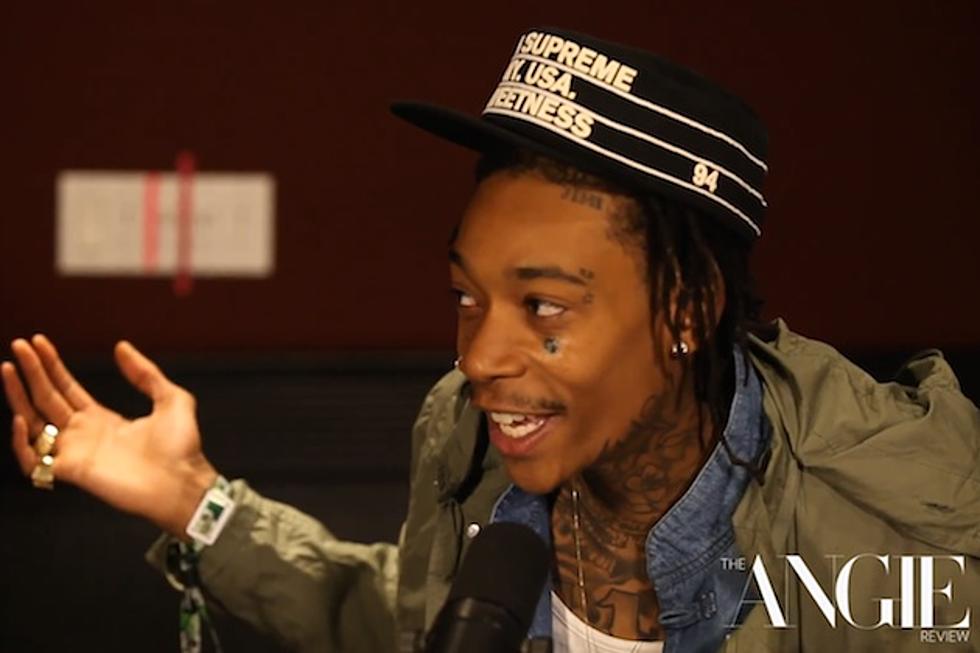 Wiz Khalifa Shows Off New Tattoo Dedicated to Cam’ron, Details Son’s Rap Skills With Angie Martinez [VIDEO]