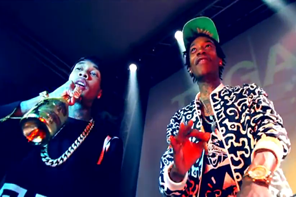Wiz Khalifa Calls Out Tyga For Dropping Out of Tour [VIDEO]