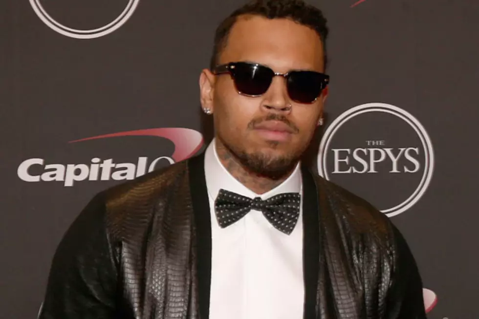 Chris Brown Fails Horribly at Playing Defense in Basketball [VIDEO]