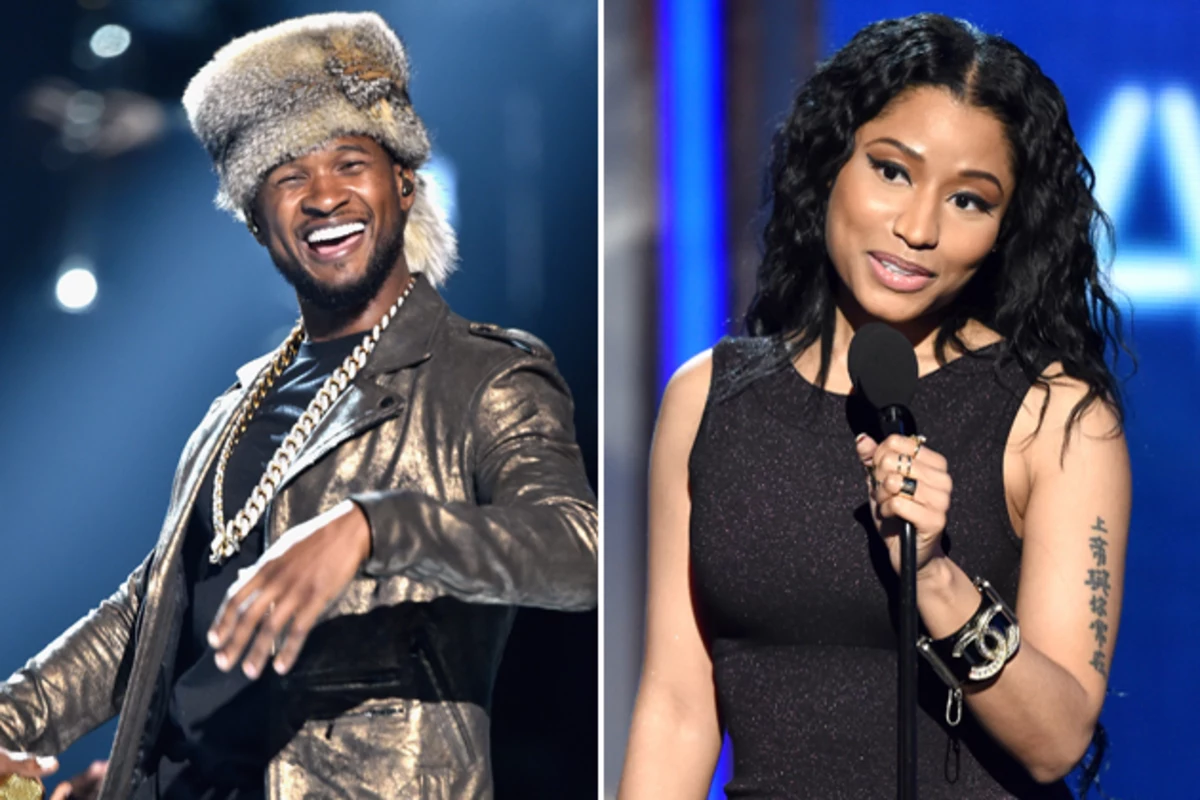 Usher and Nicki Minaj Team Up for 'She Came to Give It to You'