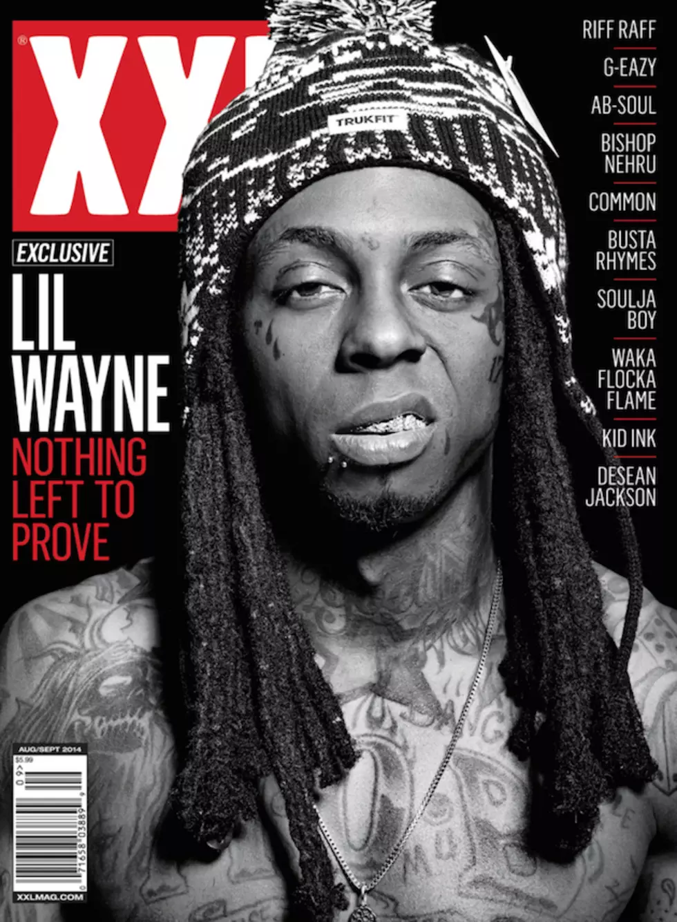 Lil Wayne Graces XXL Magazine&#8217;s August/September 2014 Cover