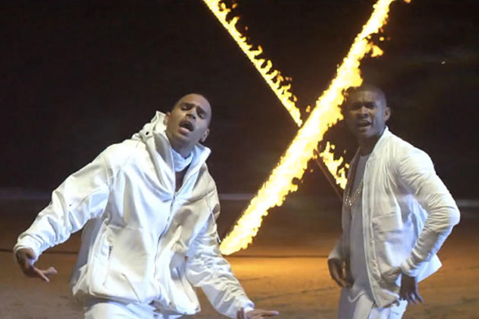 Chris Brown Debuts 'New Flame' Video With Usher and Rick Ross