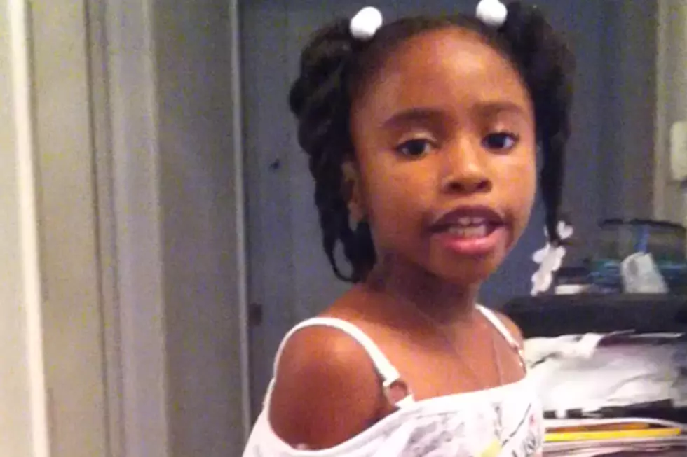 Adorable Girl Raps About Dad!