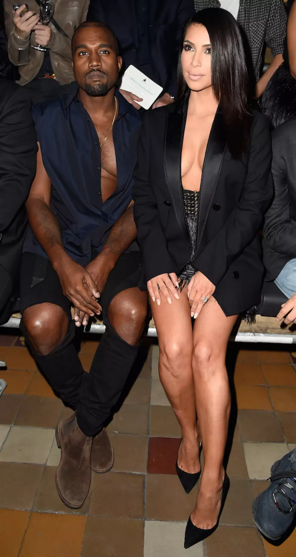 Kanye West &#038; Kim Kardashian Take the Plunge During 2014 Paris Fashion Week [PHOTOS]