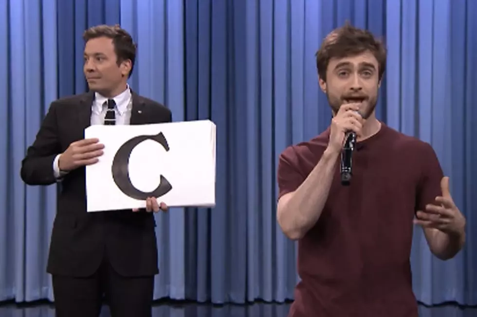 Daniel Radcliffe Raps Blackalicious' 'Alphabet Aerobics' on 'Jimmy Fallon'