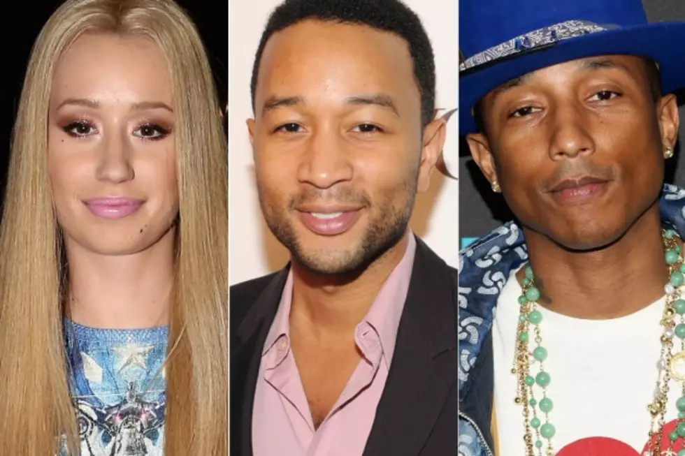 2014 American Music Awards Nominations: Iggy Azalea Nabs Six Nods, John Legend and Pharrell Earn Five