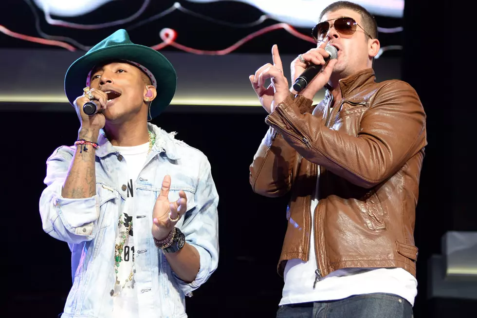 Watch Pharrell and Robin Thicke’s Heated Deposition Videos in ‘Blurred Lines’ Lawsuit
