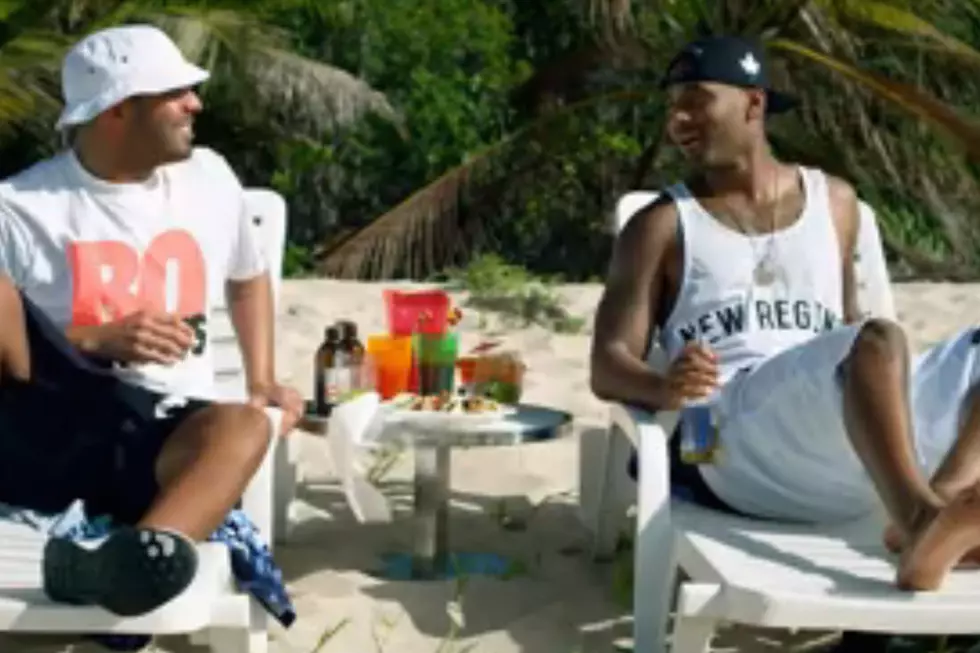 P Reign and Drake Party on an Island in 'DnF' Video 