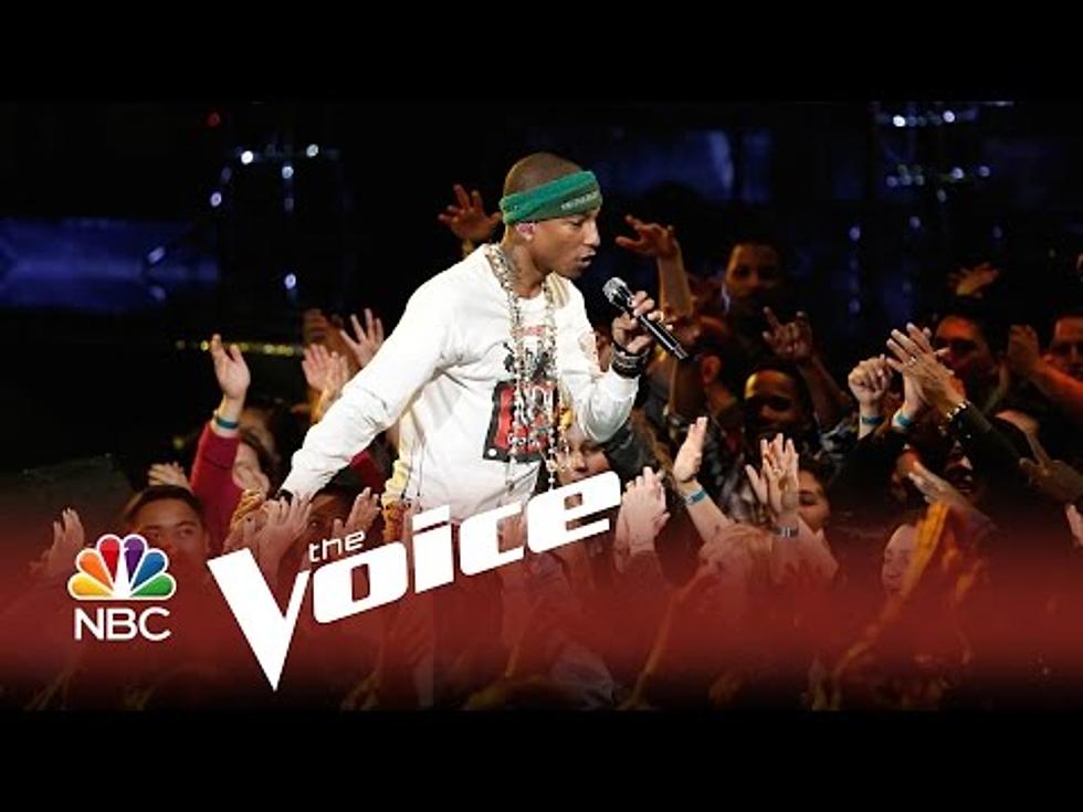 Pharrell Performs &#8216;Hunter&#8217; on &#8216;The Voice&#8217; [VIDEO]