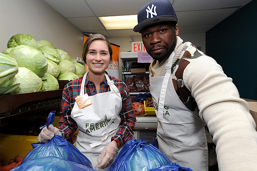 50 Cent Fights Domestic Hunger With Feeding America [VIDEO]