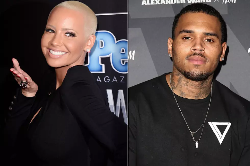 Amber Rose Backs It Up on Chris Brown at Supper Club [VIDEO]