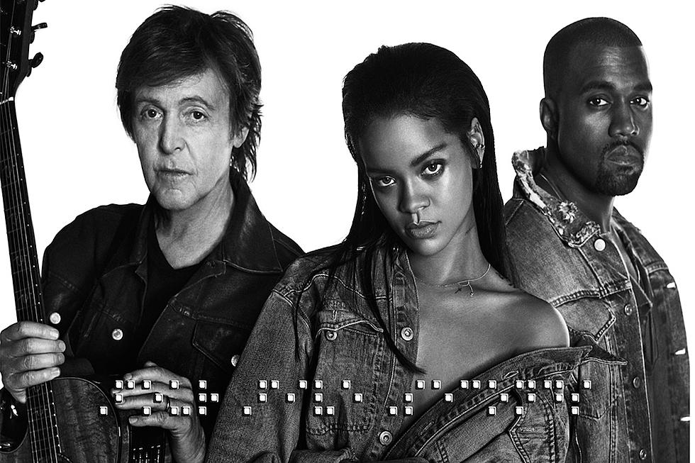 Rihanna Debuts New Song ‘FourFiveSeconds’ Featuring Kanye West & Paul McCartney