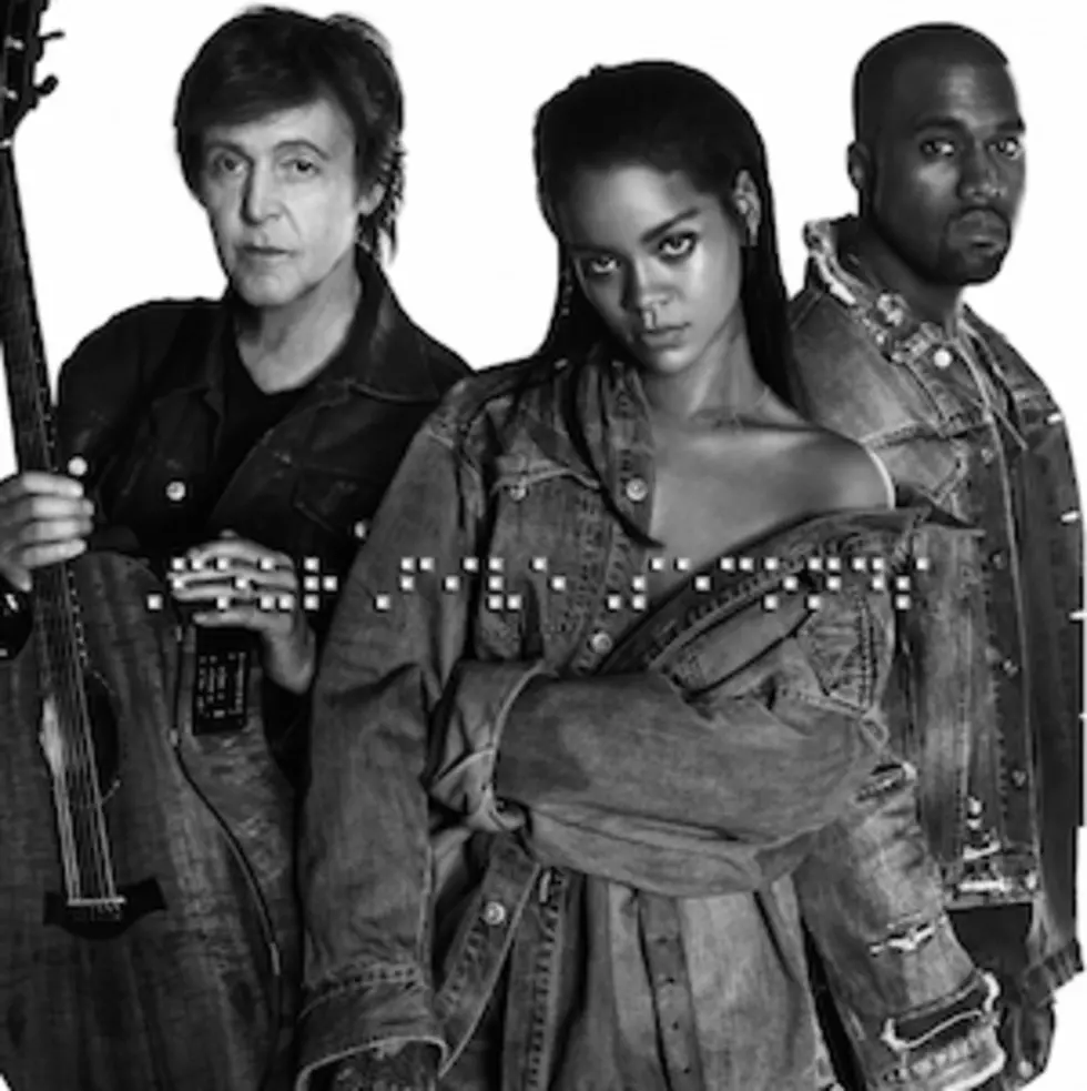 Rihanna Debuts New Song &#8216;FourFiveSeconds&#8217; Featuring Kanye West &#038; Paul McCartney