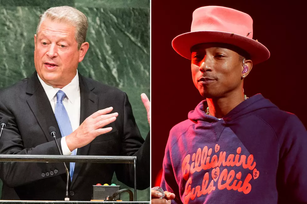 Pharrell and Al Gore Announce &#8216;Live Earth&#8217; Concert in June