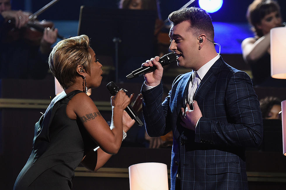 Sam Smith & Mary J. Blige Perform Soulful Rendition of 'Stay With Me' at 2015 Grammy Awards