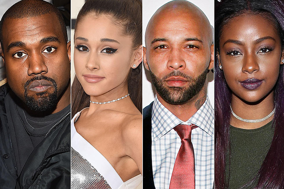#TheDress: Kanye West, Joe Budden, Justine Skye, Ariana Grande & More Join Internet Meltdown Over Its Color