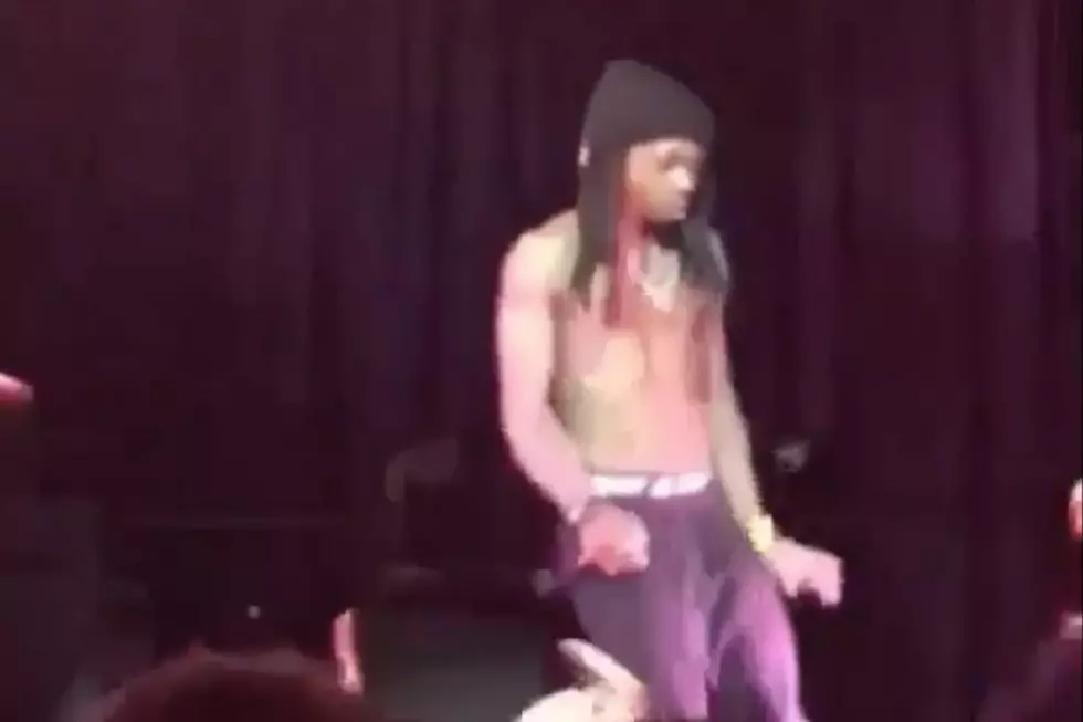 Lil Wayne Throws Microphone at DJ During Florida Show [VIDEO]