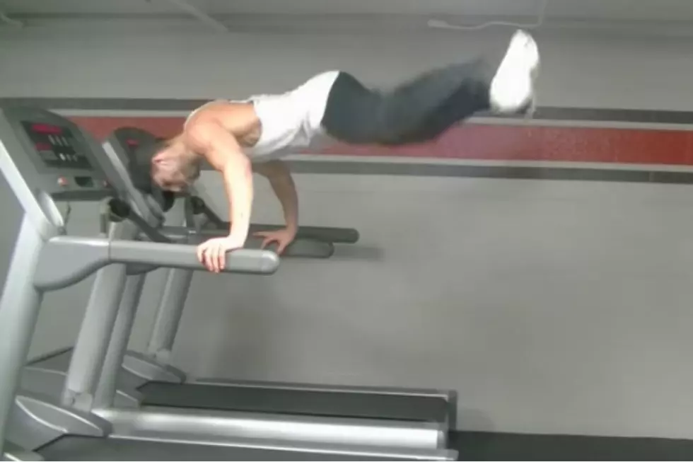 Dancer Performs Acrobatic ‘Uptown Funk’ Treadmill Routine [VIDEO]