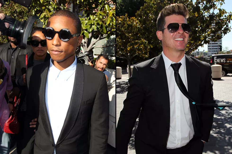 Robin Thicke and Pharrell Lose Appeal in 'Blurred Lines' Case