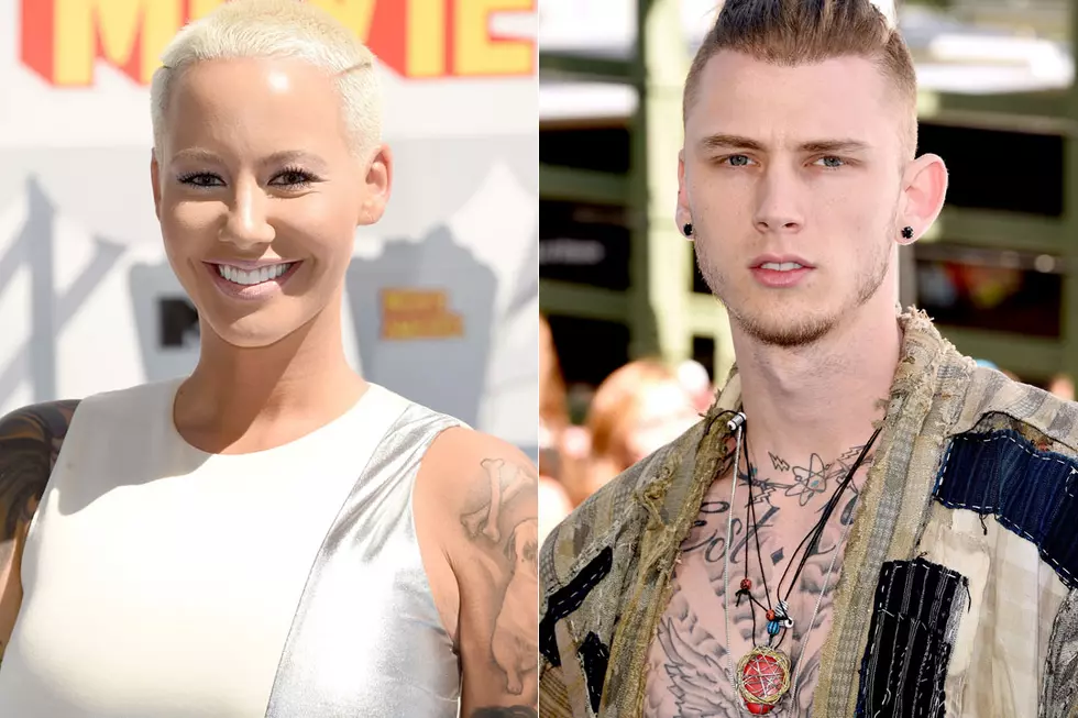 Is Amber Rose Dating Machine Gun Kelly? [VIDEO]