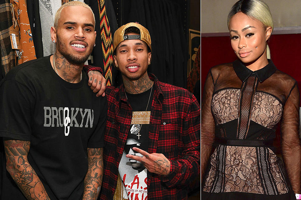 Chris Brown Tells Blac Chyna to 'Chill Out' With Feud Against Tyga and Kylie Jenner