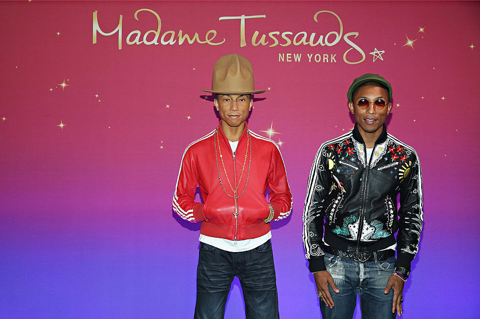 Pharrell Williams Honored With Wax Statue at Madame Tussauds in New York