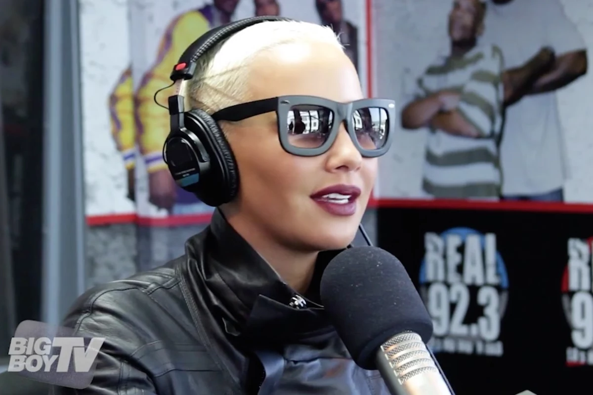 Amber Rose Opens Up About Her Relationship With Machine Gun Kelly [VIDEO]