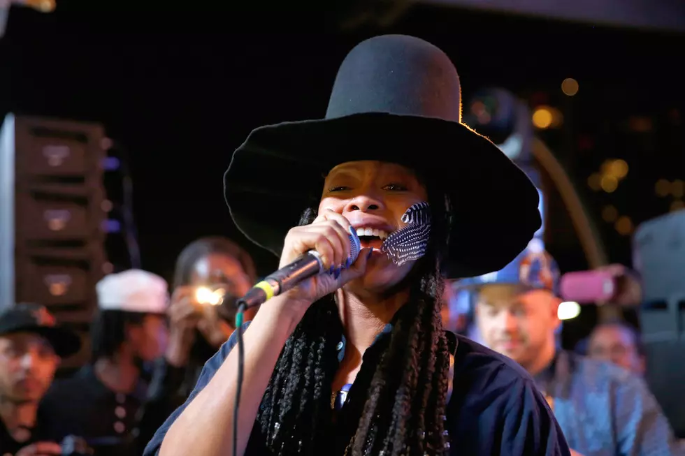 Erykah Badu Isn’t Pregnant, ‘Just Fat’ [VIDEO]