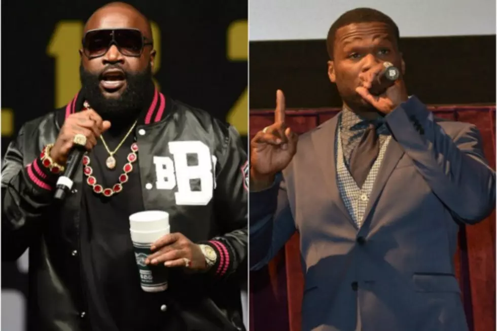 Rick Ross Laughs at 50 Cent&#8217;s Financial Woes on &#8216;Wing Stop&#8217; Remix