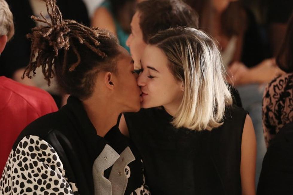 Jaden Smith Embraces PDA With Sarah Snyder at New York Fashion Week