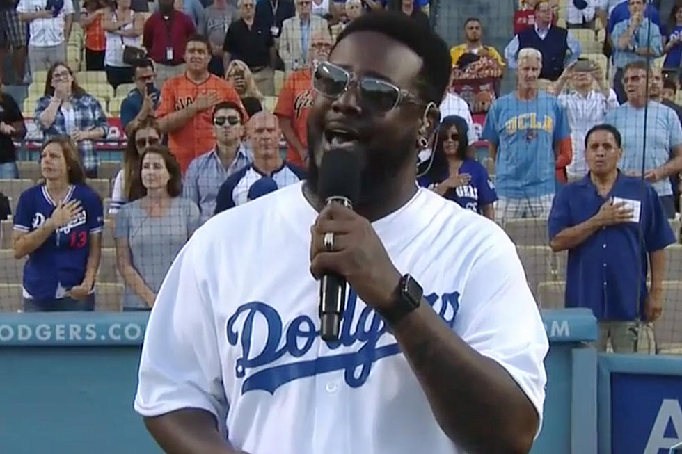 T-Pain Performs Soulful Rendition of National Anthem at Los Angeles Dodgers’ Game [VIDEO]