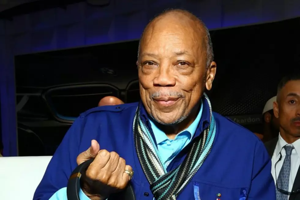 Quincy Jones Hospitalized in Los Angeles, Says &#8216;All Is Good&#8217;