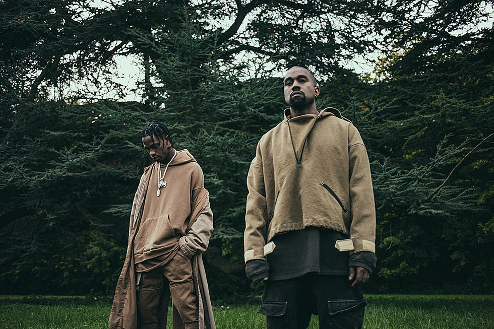 Travi$ Scott and Kanye West Head to the Forest in ‘Piss on Your Grave’ Video With Mos Def