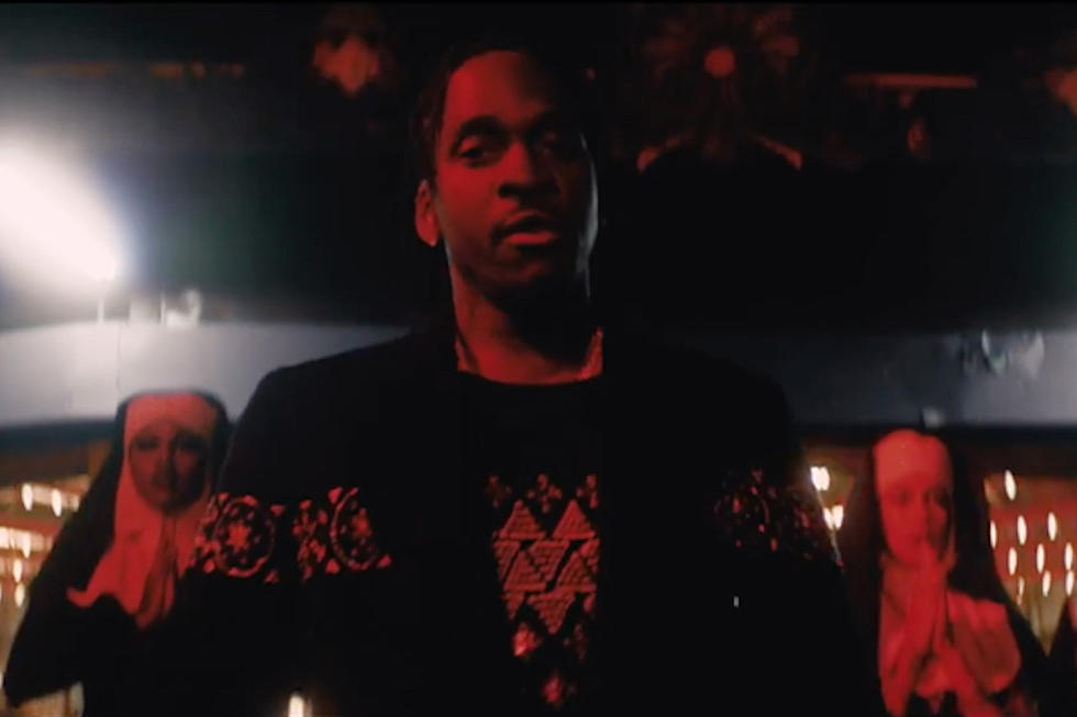 Pusha T Raps on a Carousel in Eerie ‘Crutches, Crosses, Caskets’ Video